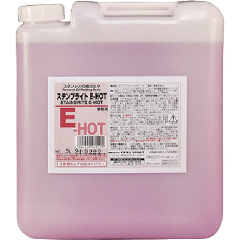 イチネンケミカルズ ステンブライト E-HOT 5L 1本（ご注文単位1本）【直送品】