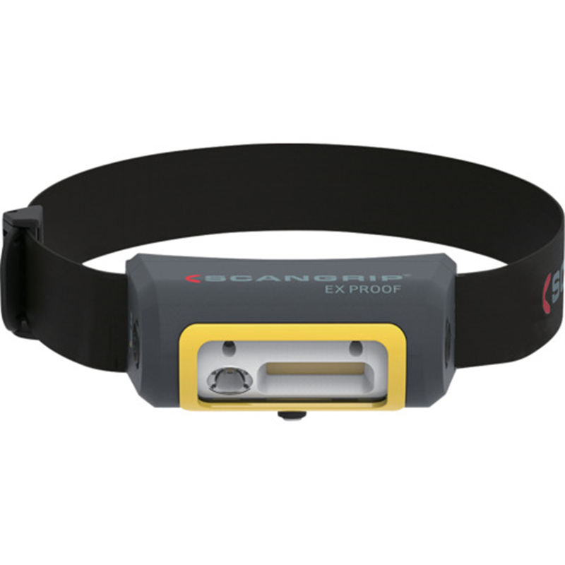 SCANGRIP 防爆型LEDヘッドライト EX-VIEW(ATEX・IECEx認証品) 1台（ご注文単位1台）【直送品】