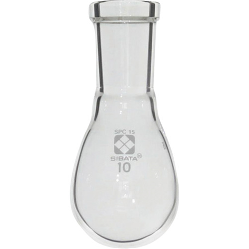 SIBATA SPCなす形フラスコ SPC-15 10mL 1個（ご注文単位1個）【直送品】