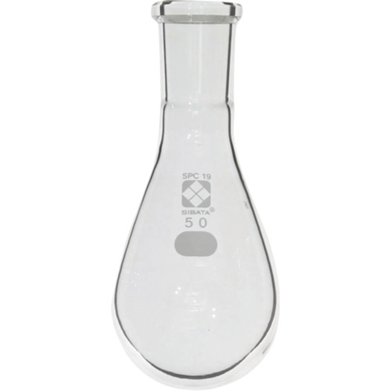 SIBATA SPCなす形フラスコ SPC-19 50mL 1個（ご注文単位1個）【直送品】