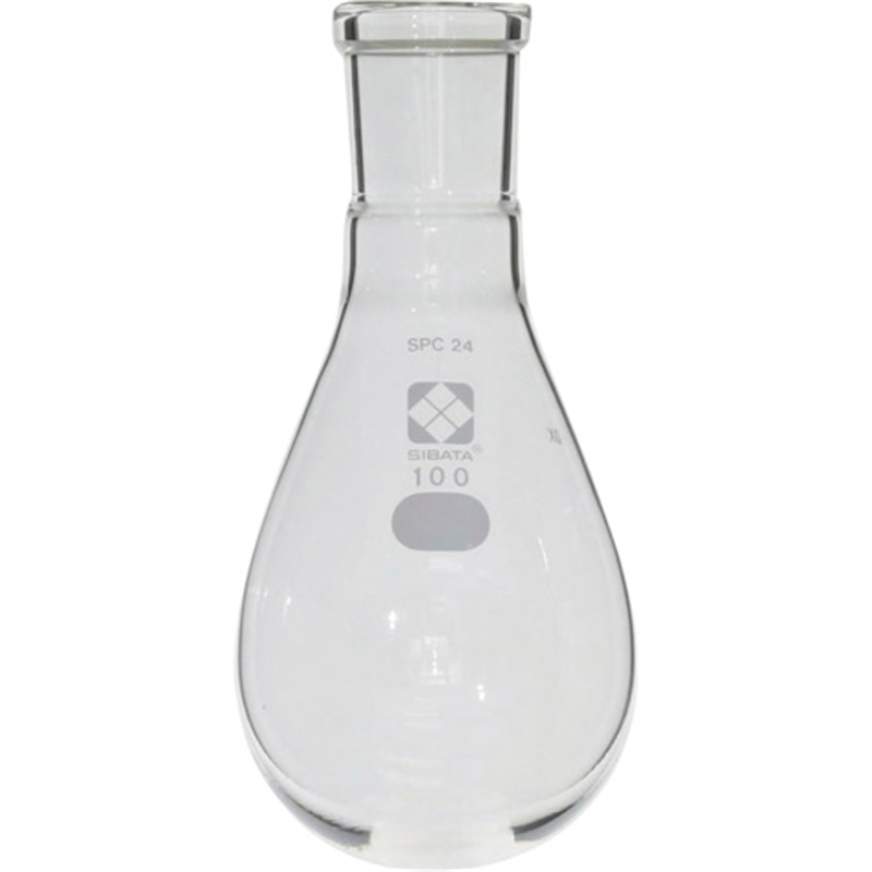 SIBATA SPCなす形フラスコ SPC-24 100mL 1個（ご注文単位1個）【直送品】