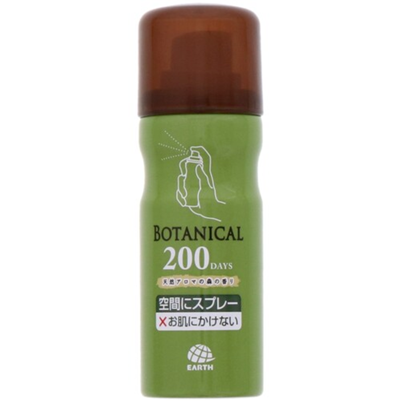 アース おすだけノーマット スプレータイプ BOTANICAL 200日分 1本（ご注文単位1本）【直送品】