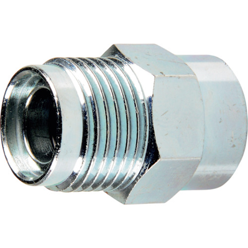 スーパー工業 クイックカプラー オス×メスネジ 3/8 1個（ご注文単位1個）【直送品】