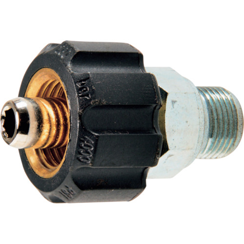 スーパー工業 クイックカプラー メス×オスネジ 3/8 1個（ご注文単位1個）【直送品】