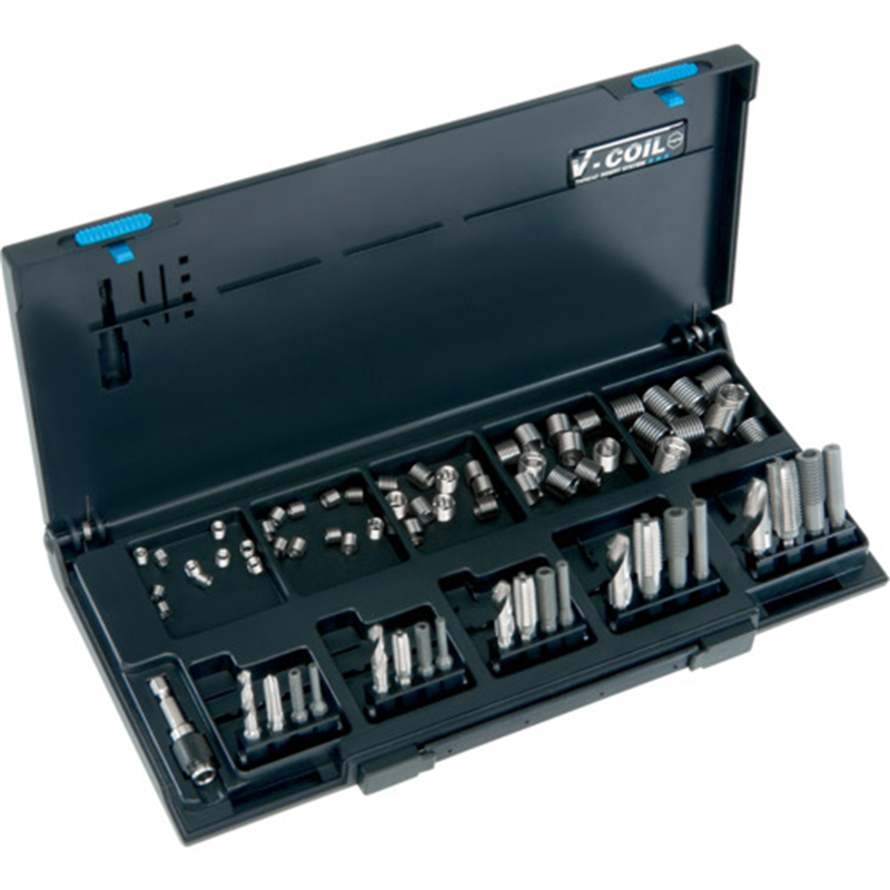 VOELKEL インサートねじワークショップキット(電動工具用) M5ーM12 1セット（ご注文単位1セット）【直送品】