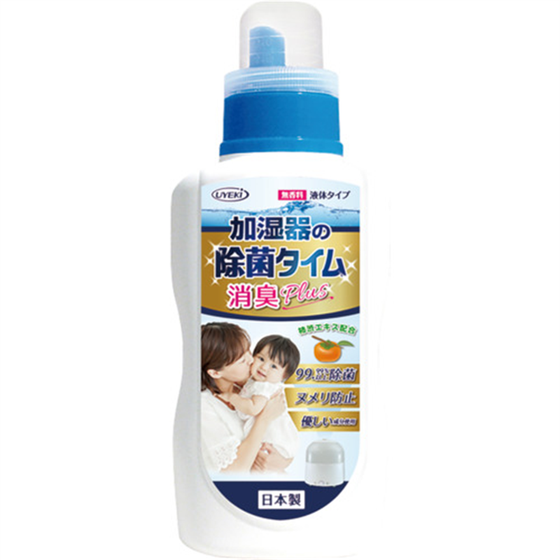 UYEKI 加湿器の除菌タイム 液体タイプ 消臭Plus 500mL 1個（ご注文単位1個）【直送品】