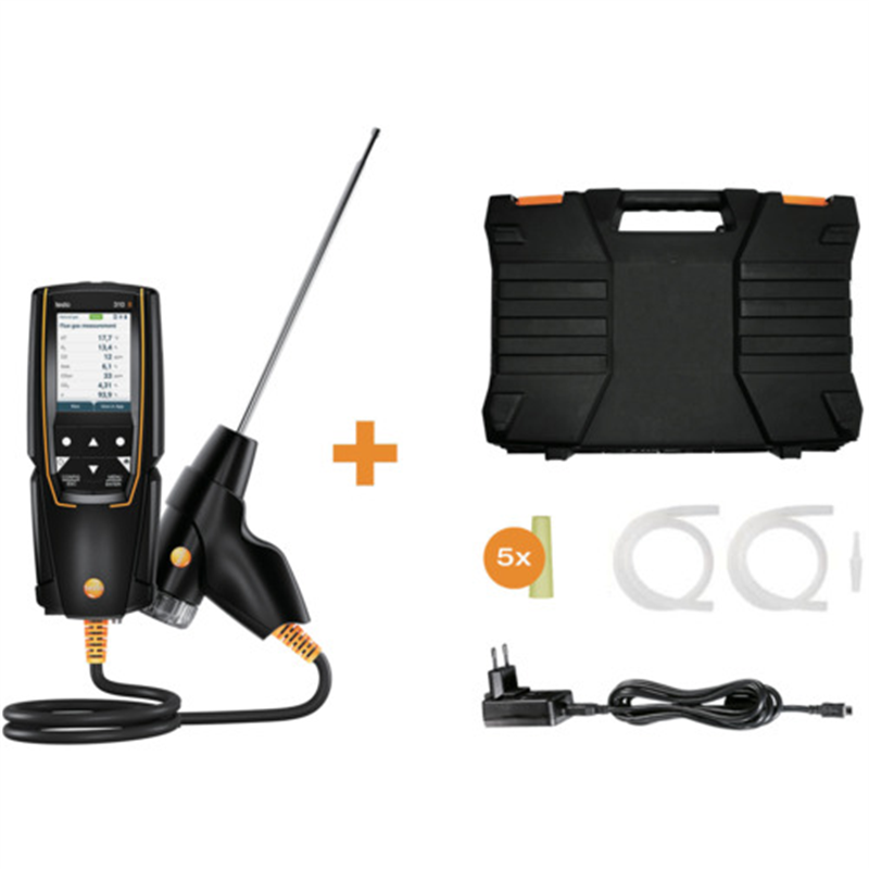 TESTO 燃焼排ガス分析計 testo 310 II 1セット（ご注文単位1セット）【直送品】