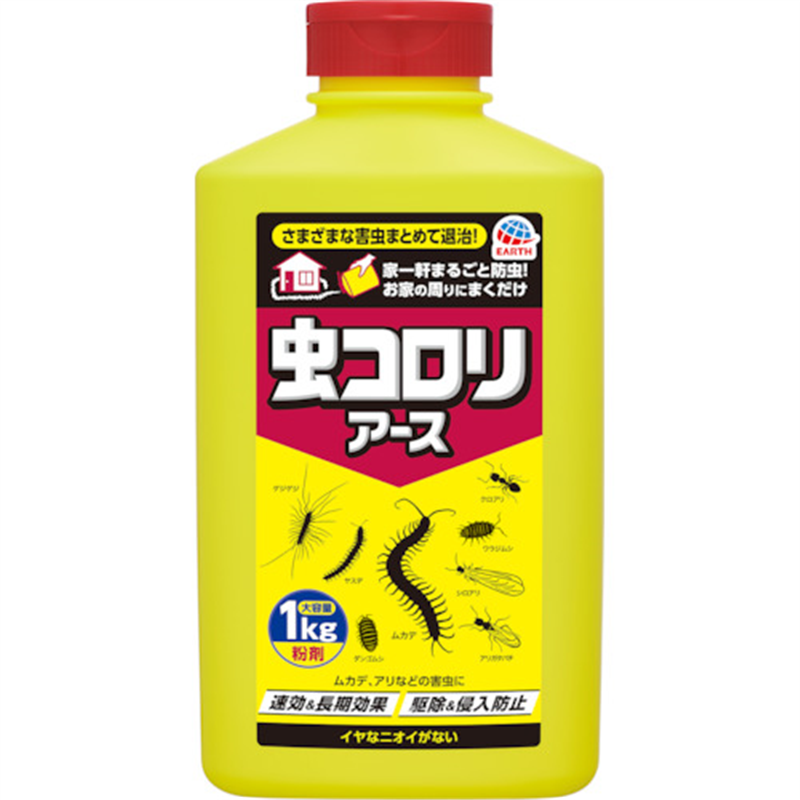 アース 虫コロリアース(粉剤)1kg 1本（ご注文単位1本）【直送品】