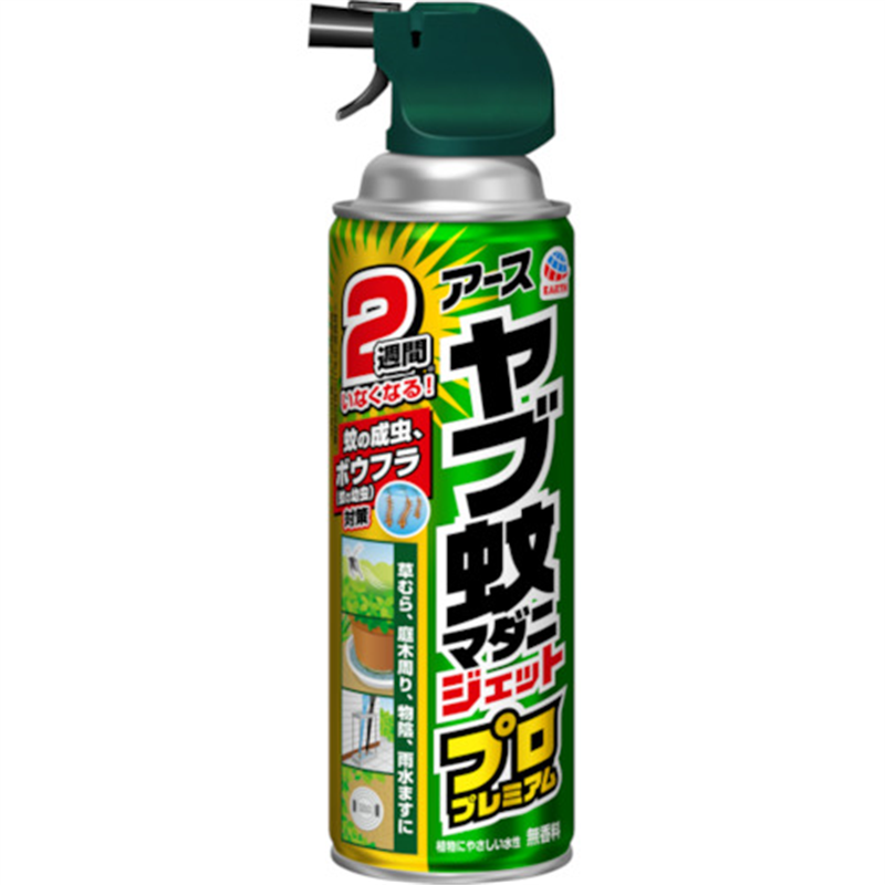 アース ヤブ蚊マダニジェット プロプレミアム450mL 1本（ご注文単位1本）【直送品】
