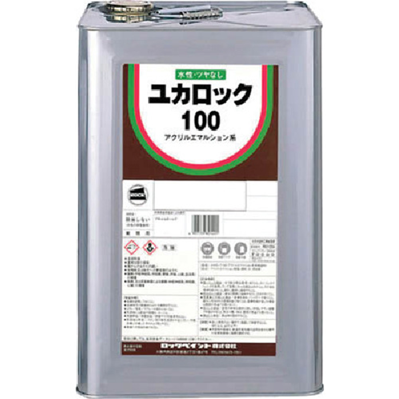 ロック ユカロック#100 ディープグリーン 20KG 1缶（ご注文単位1缶）【直送品】