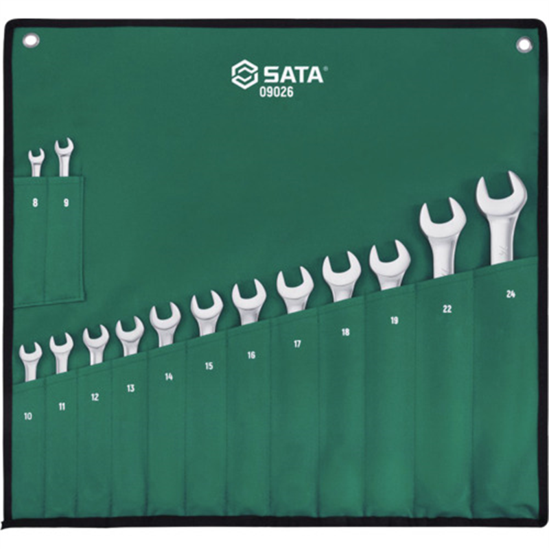 SATA コンビネーションレンチセット(14点) 1セット（ご注文単位1セット）【直送品】