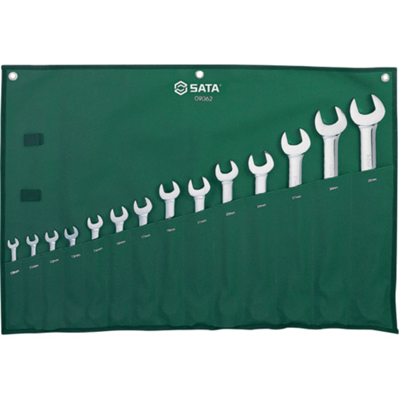 SATA コンビネーションレンチセット(14点) 1セット（ご注文単位1セット）【直送品】