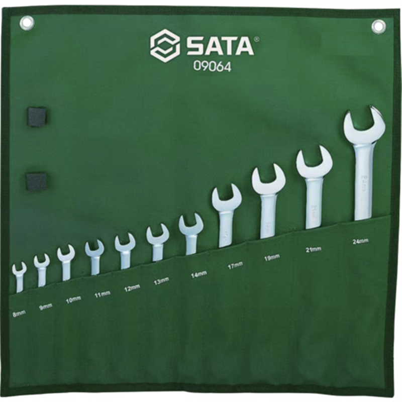 SATA コンビネーションレンチセット(11点) 1セット（ご注文単位1セット）【直送品】