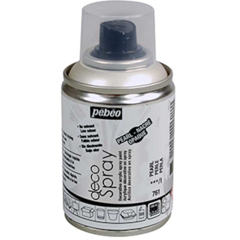 Pebeo デコスプレー 100ml マット色 パール色 パール 1本(ご注文単位1本)【直送品】