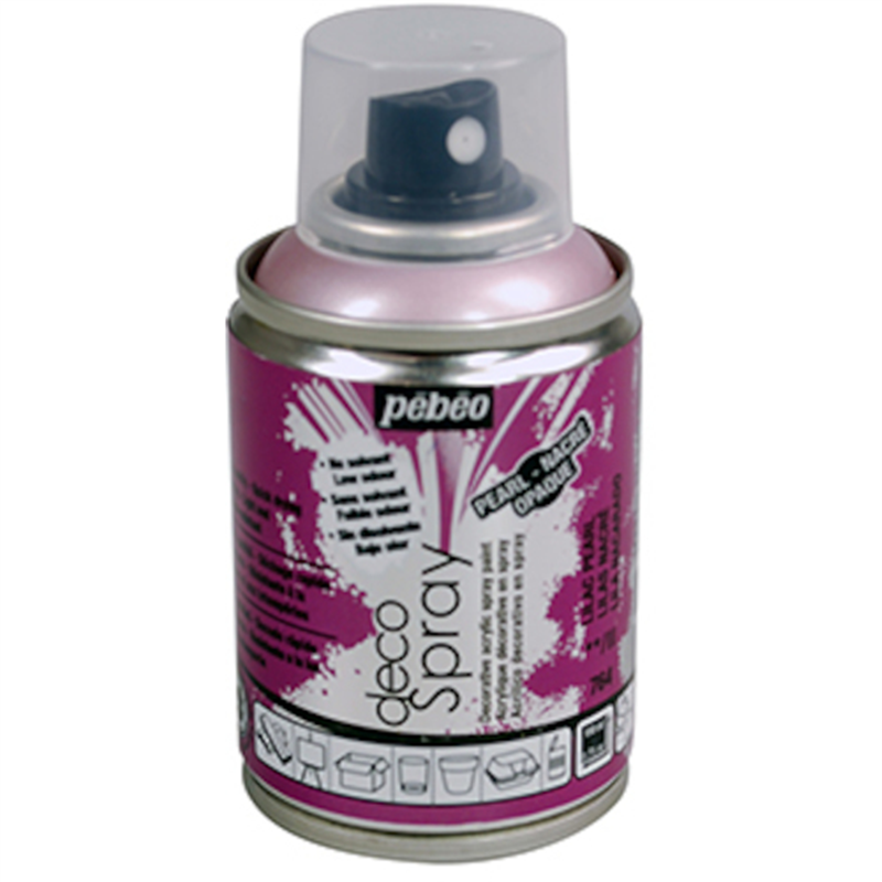 Pebeo デコスプレー 100ml マット色 パール色 ライラックパール 1本(ご注文単位1本)【直送品】