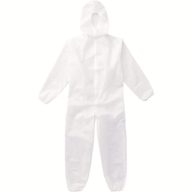 AUTO-BI 簡易保護服100-009ホワイト-L 1着（ご注文単位1着）【直送品】