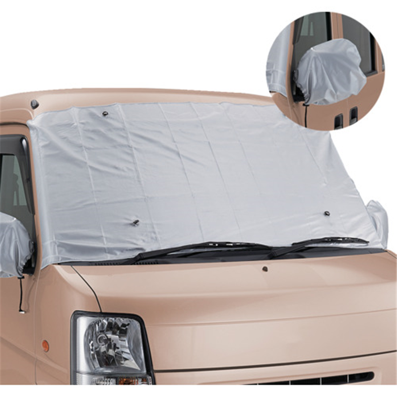 アイメディア クルマdeフロントカバー 軽自動車 1個（ご注文単位1個）【直送品】