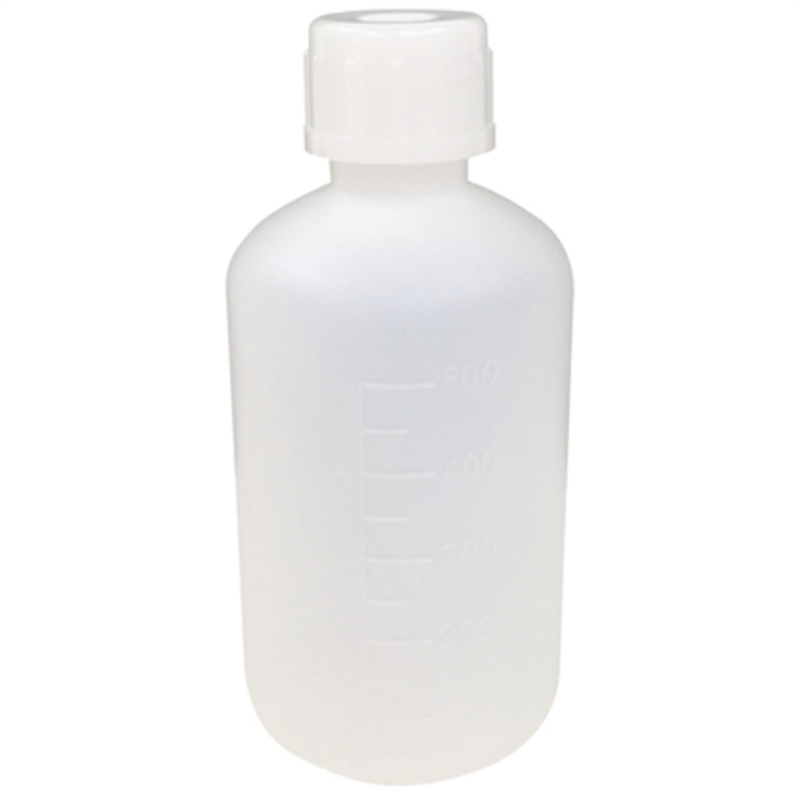 KOKUGO PE細口瓶 白 500ml  1本（ご注文単位1本）【直送品】