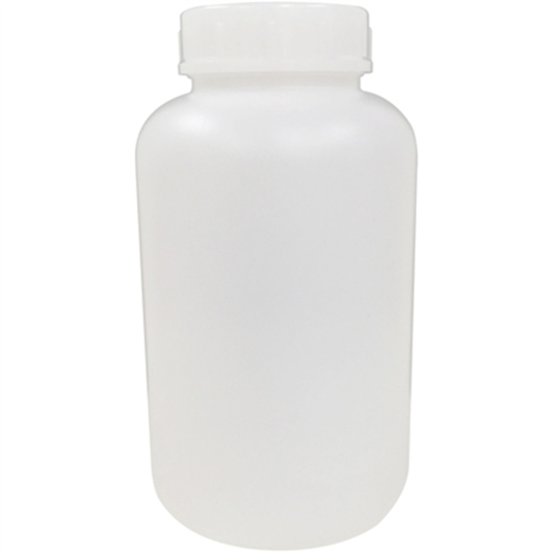 KOKUGO PE広口瓶 白 3L  1本（ご注文単位1本）【直送品】