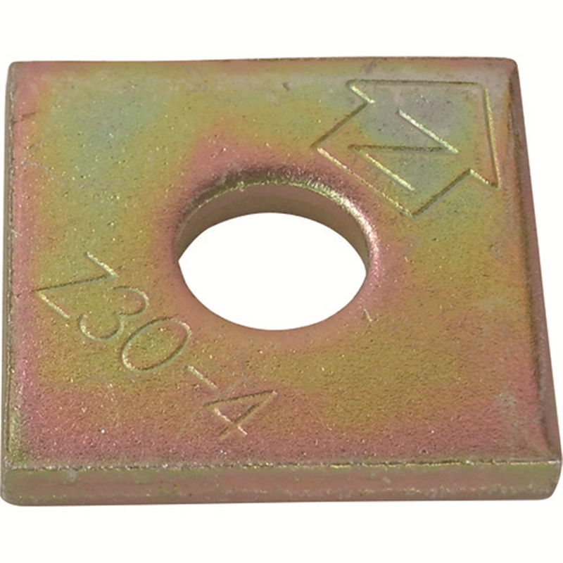 DAIDOHANT Zマーク 角座金 9×80 1枚（ご注文単位1枚）【直送品】