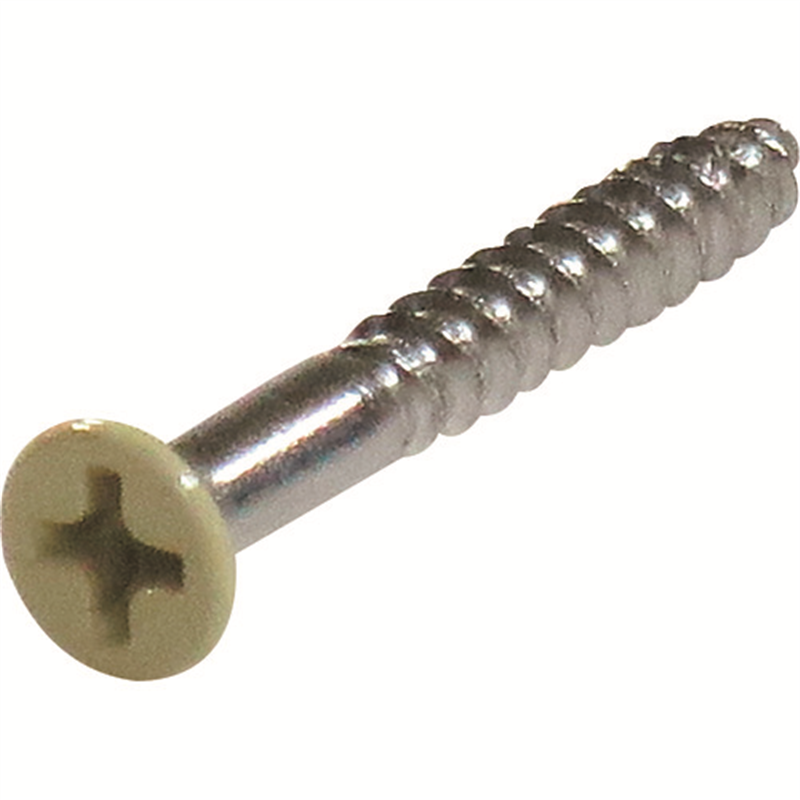 DAIDOHANT ネジカラー ステンレス 木ねじ 皿頭 2.4x16ライトベージュ(16本) 1パック（ご注文単位1パック）【直送品】