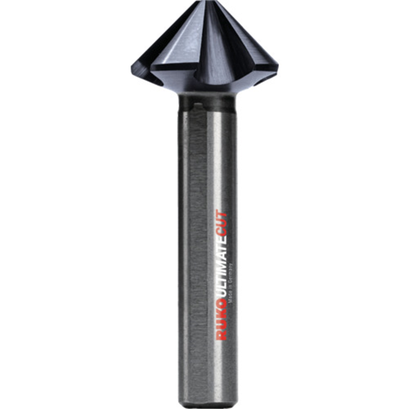 RUKO 不等分割4枚刃カウンターシンク 4S ｢アルティメットカット｣ 25.0mm ルナテックコーティング 1本（ご注文単位1本）【直送品】
