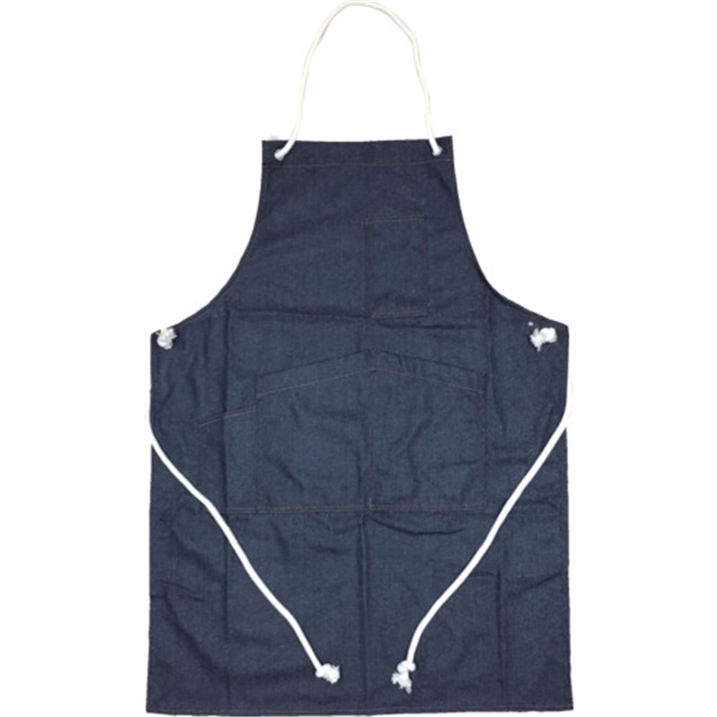 丸和ケミカル デニムエプロン(ロープタイプ) 1枚（ご注文単位1枚）【直送品】