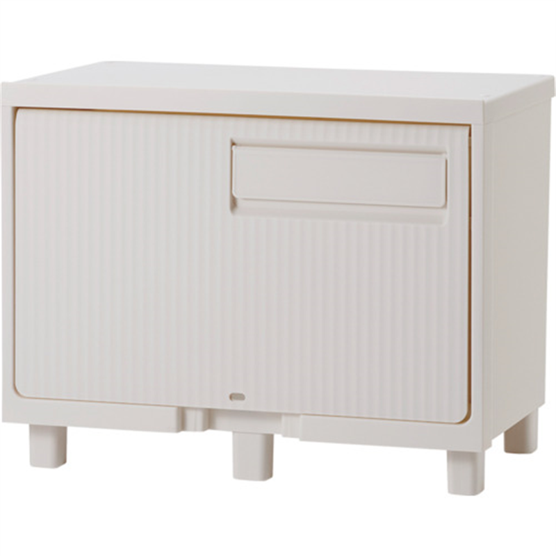 TENMA 宅配ボックス 積み重ねても受け取れる宅配ボックス オフホワイト 1台（ご注文単位1台）【直送品】