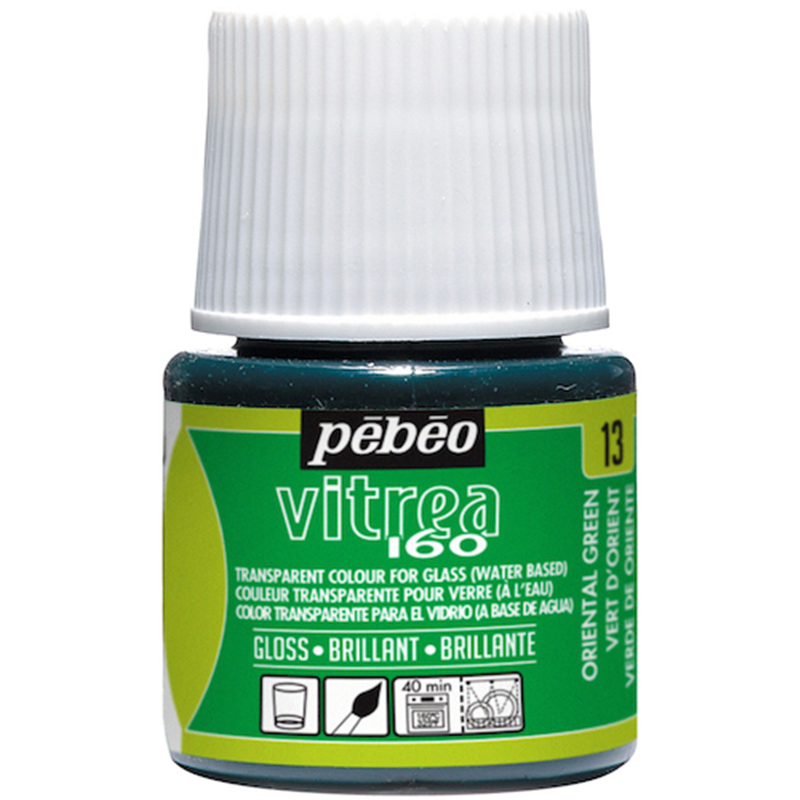 Pebeo ヴィトレア 160 グロス色 オリエンタルグリーン13 1個（ご注文単位1個）【直送品】