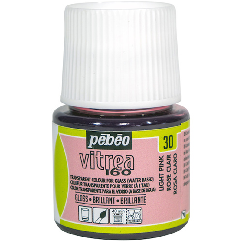 Pebeo ヴィトレア 160 グロス色 ライトピンク30 1個（ご注文単位1個）【直送品】