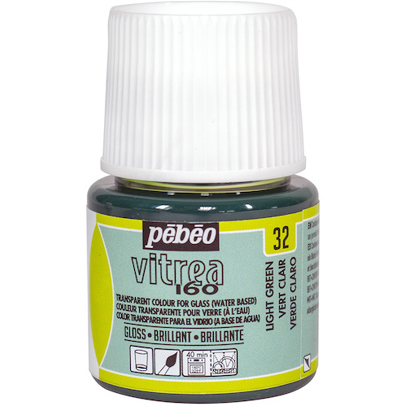 Pebeo ヴィトレア 160 グロス色 ライトグリーン32 1個（ご注文単位1個）【直送品】
