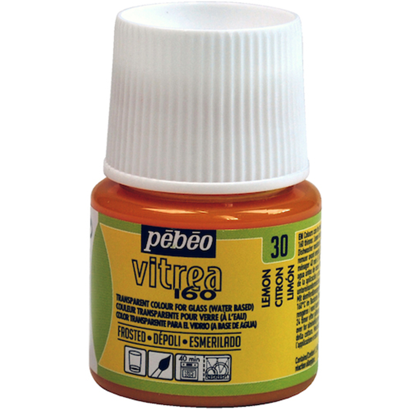Pebeo ヴィトレア 160 マット色 レモン30 1個（ご注文単位1個）【直送品】