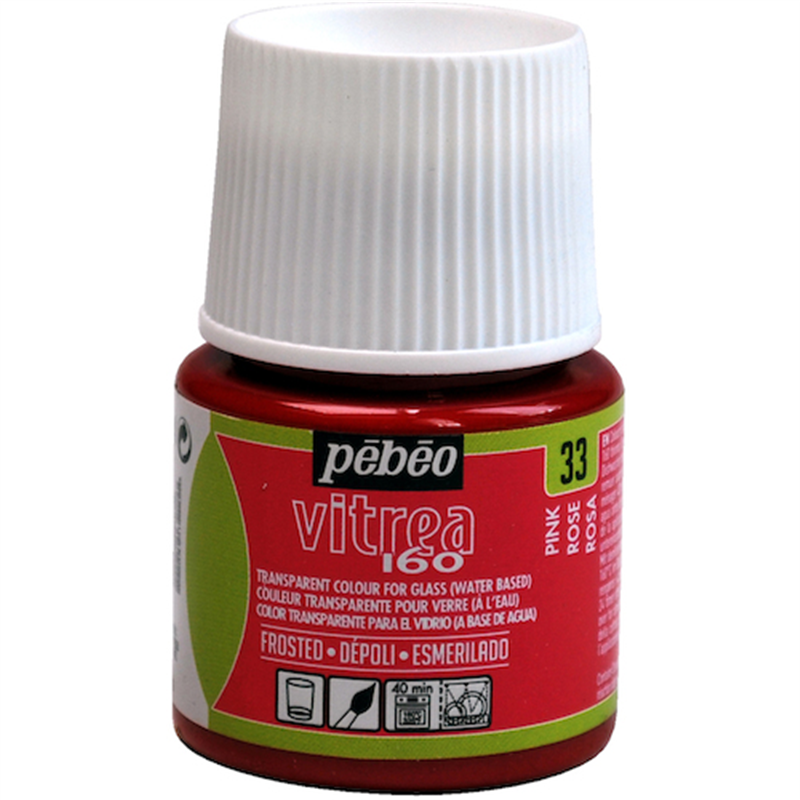 Pebeo ヴィトレア 160 マット色 ピンク33 1個（ご注文単位1個）【直送品】