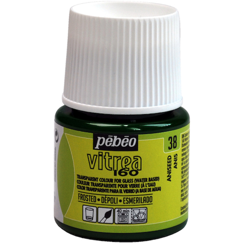 Pebeo ヴィトレア 160 マット色 アニス38 1個（ご注文単位1個）【直送品】