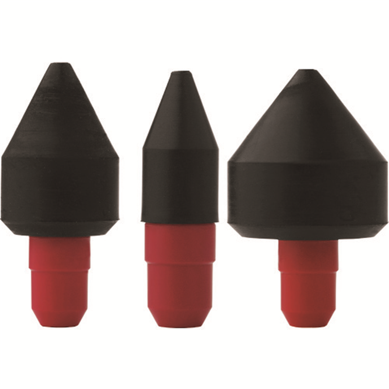 CEJN シリーズ208 エア・フルードガン ラバーチップノズル 3サイズセット 1個(ご注文単位1個)【直送品】