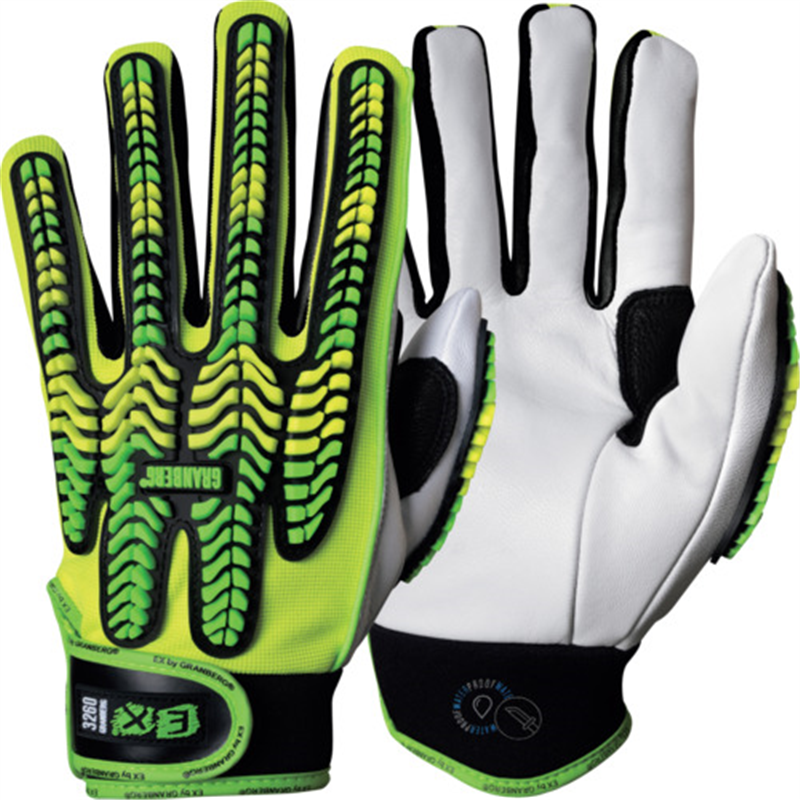 GranberG 耐切創繊維耐衝撃手袋 防水タイプ 115.3260 L 1双（ご注文単位1双）【直送品】