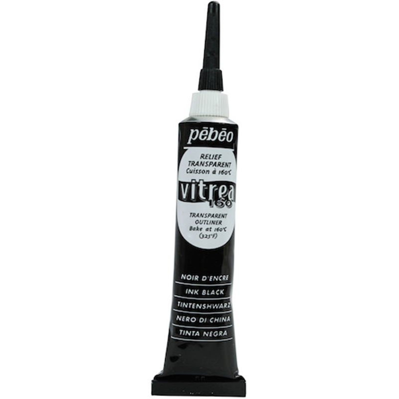 Pebeo ヴィトレア160アウトライナー インクブラック66 1本（ご注文単位1本）【直送品】