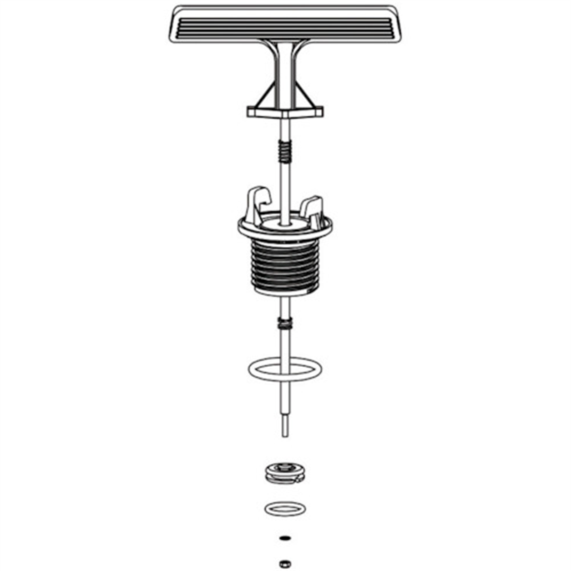 FURUPLA 部品No.123 ポンプシャフト部セット(#5701#7700#7710#7720#7760#7800用) 1個（ご注文単位1個）【直送品】