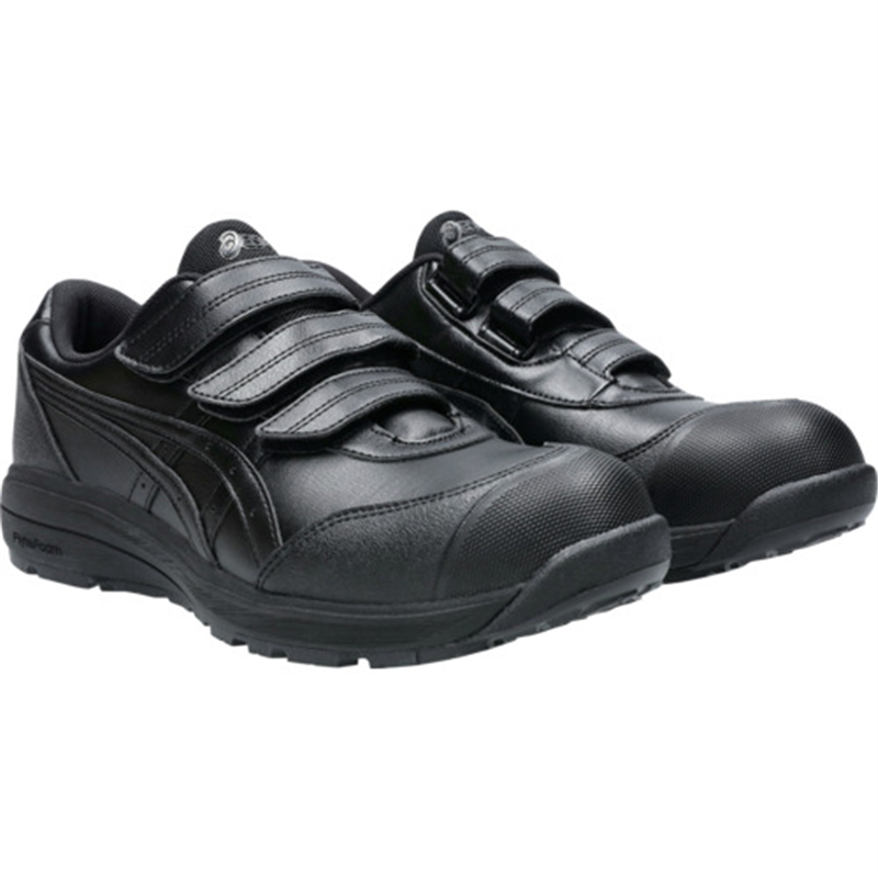 ASICS ウィンジョブ CP311 ブラック×ブラック 24.0cm 1足（ご注文単位1足）【直送品】