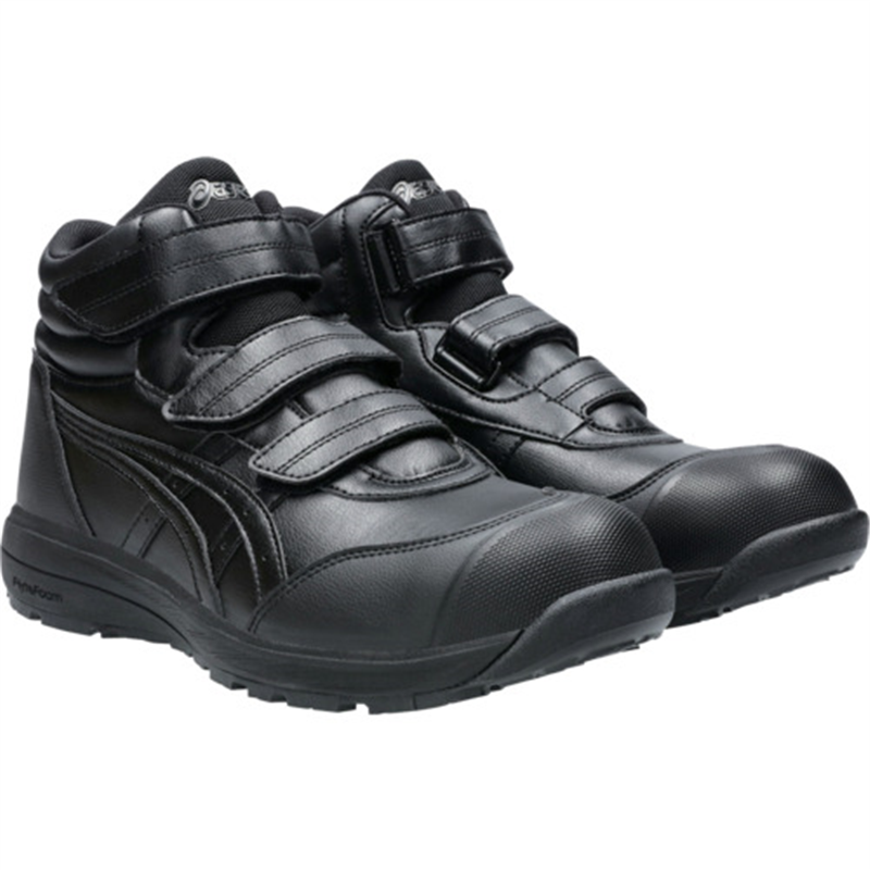 ASICS ウィンジョブ CP312 ブラック×ブラック 24.0cm 1足（ご注文単位1足）【直送品】