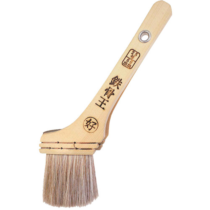 好川産業 天尾ヤンス刷毛 鉄骨王 60mm 1本（ご注文単位1本）【直送品】