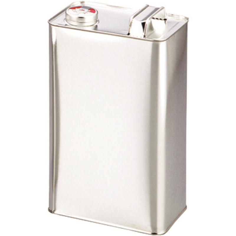 AS 金属缶 角缶 4L 1個（ご注文単位1個）【直送品】