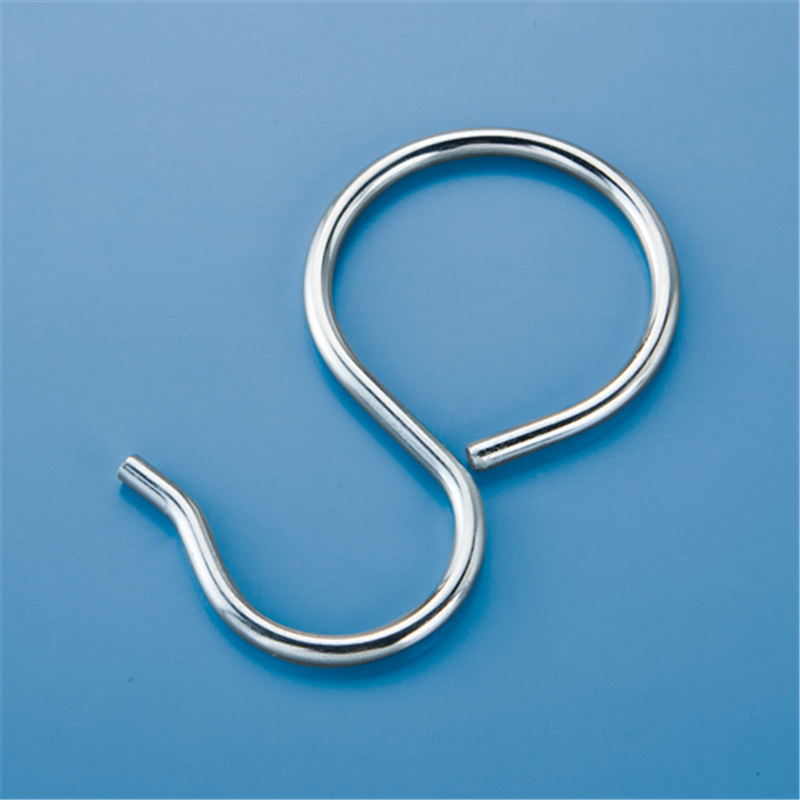 緑十字 パイプ用フック 48.6mmΦ用 内径:50mmΦ 10個組 鉄(三価ユニクロ) 1組（ご注文単位1組）【直送品】