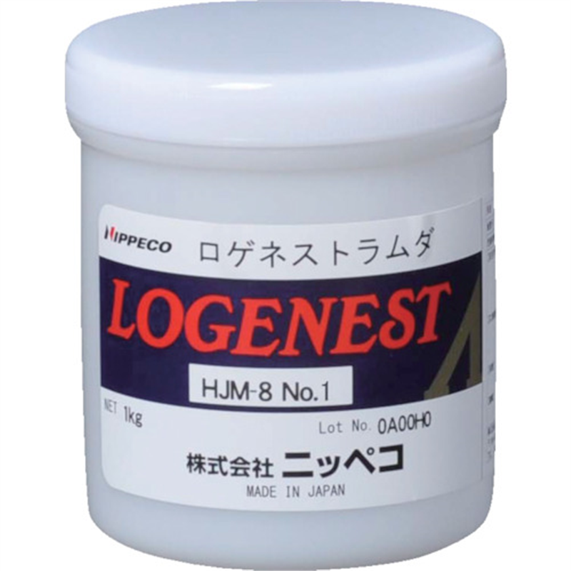 NIPPECO 耐熱フッ素グリース ロゲネストラムダHJM-8 No.1 1kg 1缶（ご注文単位1缶）【直送品】