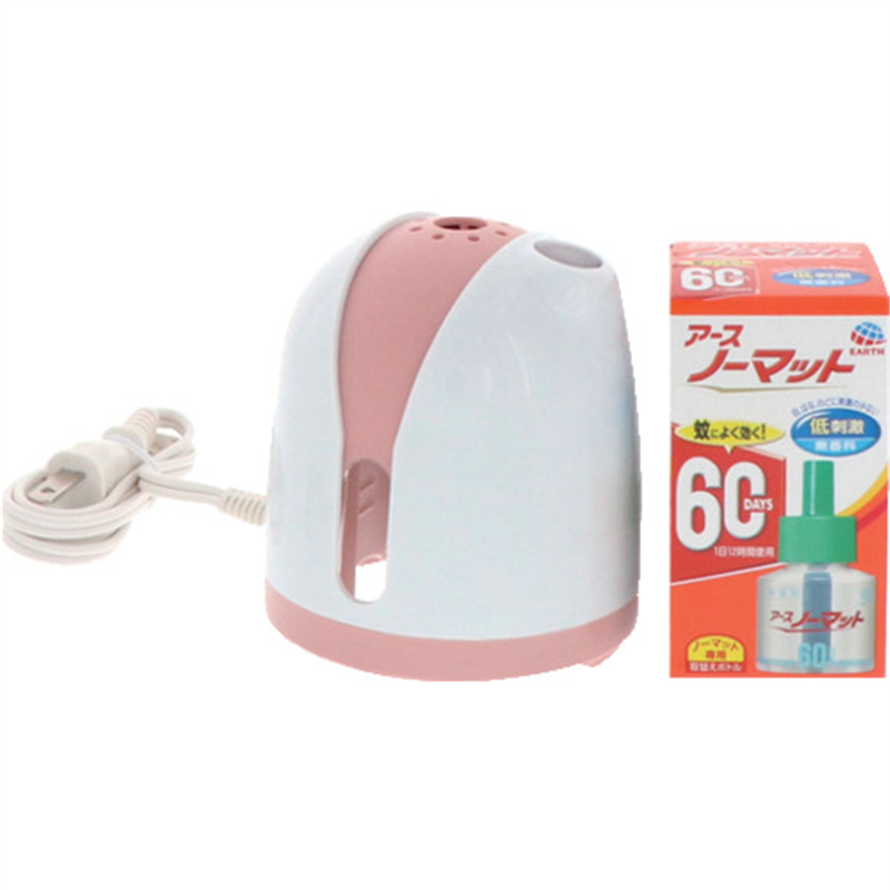 アース ノーマット 60日セット ホワイトピンク 1箱（ご注文単位1箱）【直送品】