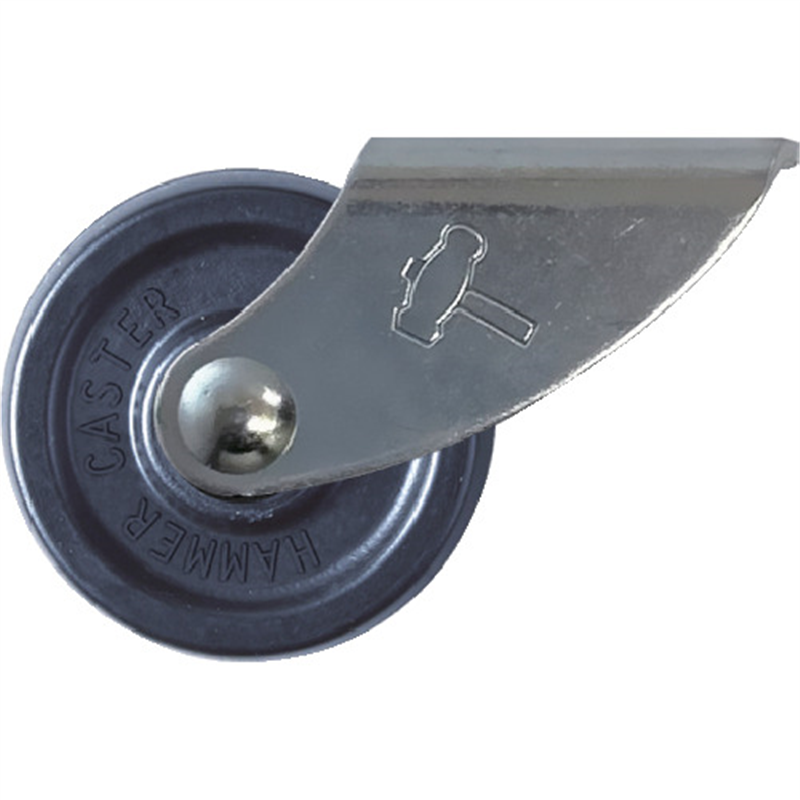 ハンマー 155型 固定 エラストマー車 40mm 1個（ご注文単位1個）【直送品】