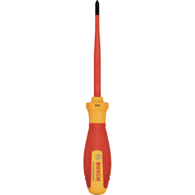 ボッシュ 絶縁ドライバー PH1×100mm 1本（ご注文単位1本）【直送品】