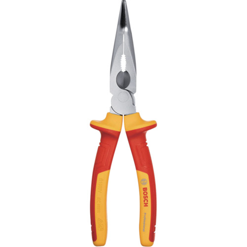 ボッシュ 絶縁先曲がりラジオペンチ 1丁（ご注文単位1丁）【直送品】