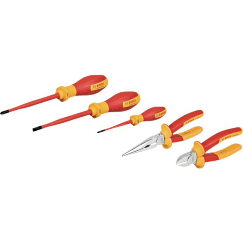 ボッシュ 絶縁ハンドツール 5種セット 1セット（ご注文単位1セット）【直送品】