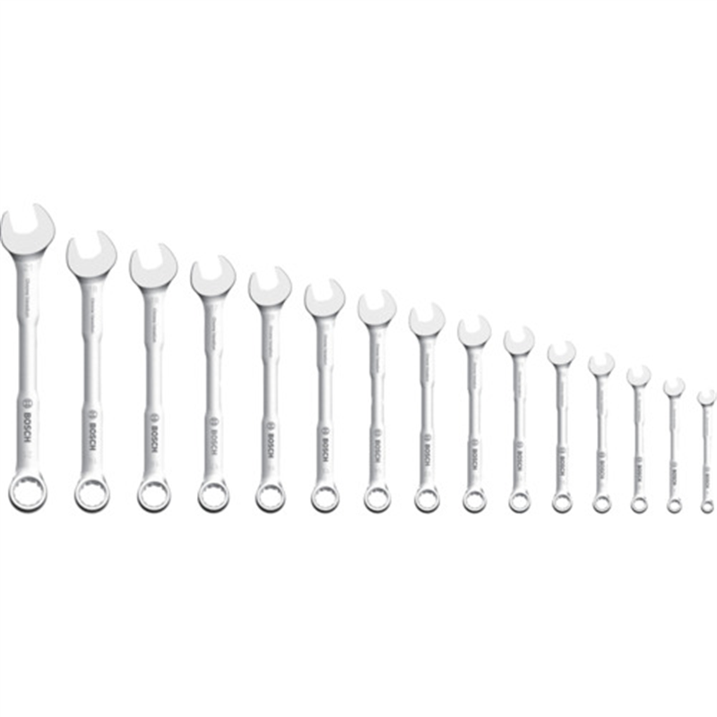 ボッシュ コンビネーションスパナ 15種セット 1セット（ご注文単位1セット）【直送品】